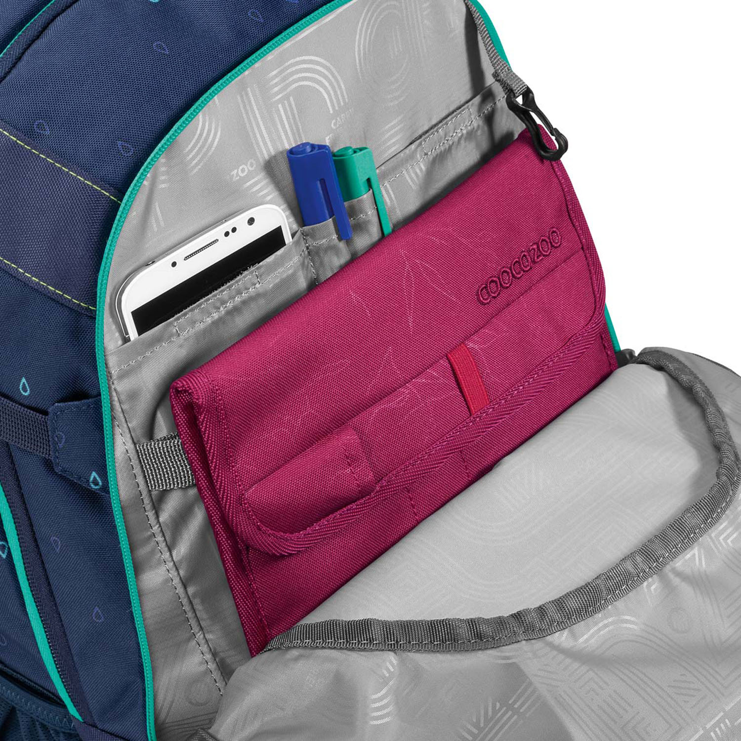 Coocazoo MATE Schulrucksack -Kollektion 2025 Happy Raindrops