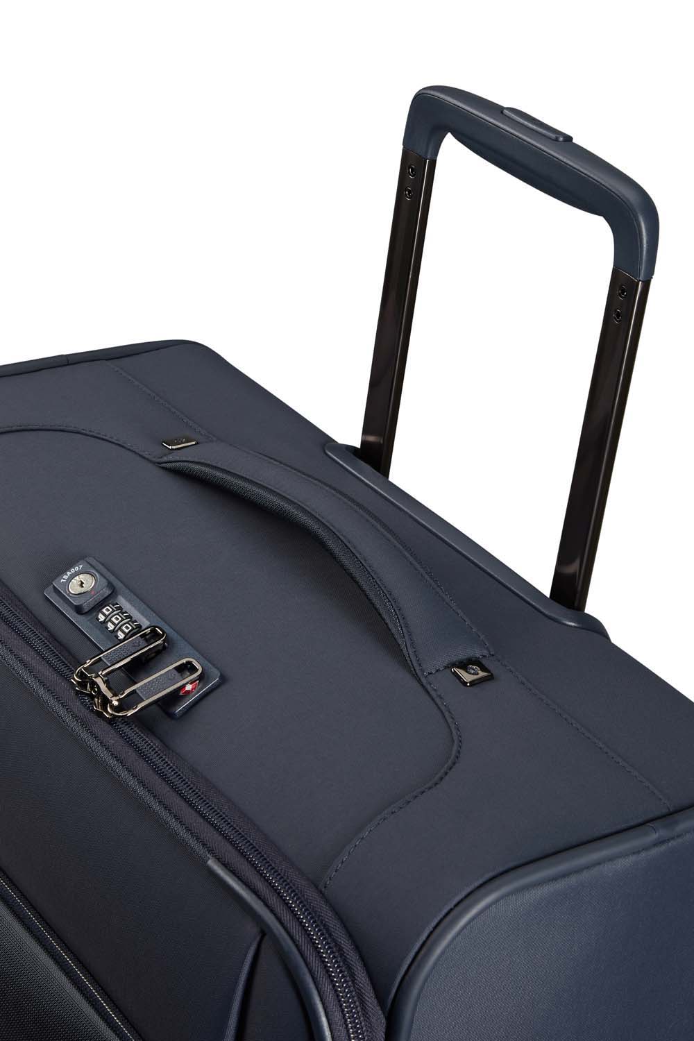 Samsonite Airea Trolley mit 4 Rollen 55cm EXP (L 35cm) Dark Blue
