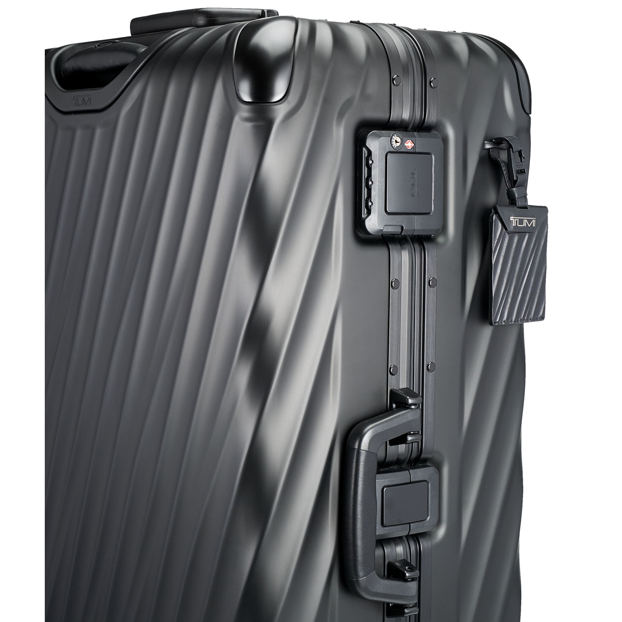 Tumi 19 Degree Aluminium Aufgabekoffer für längere Reisen 77,5 cm + Gratis Hotelgutschein Matte black
