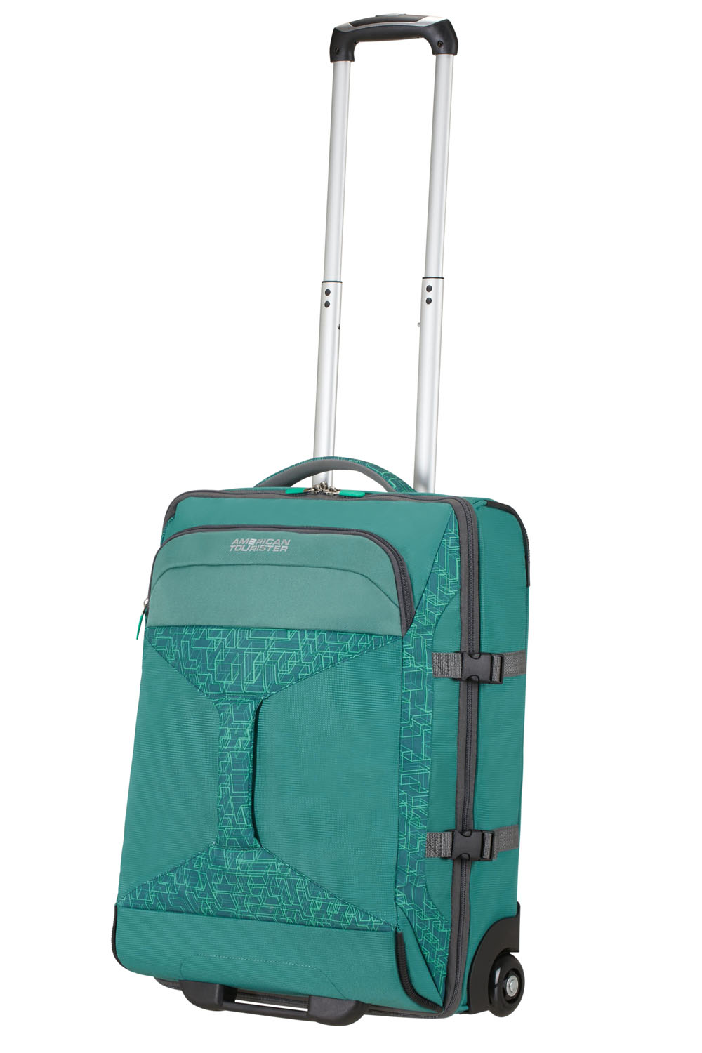 American Tourister Road Quest Reisetasche mit 2 Rollen 55cm Sea Green Print