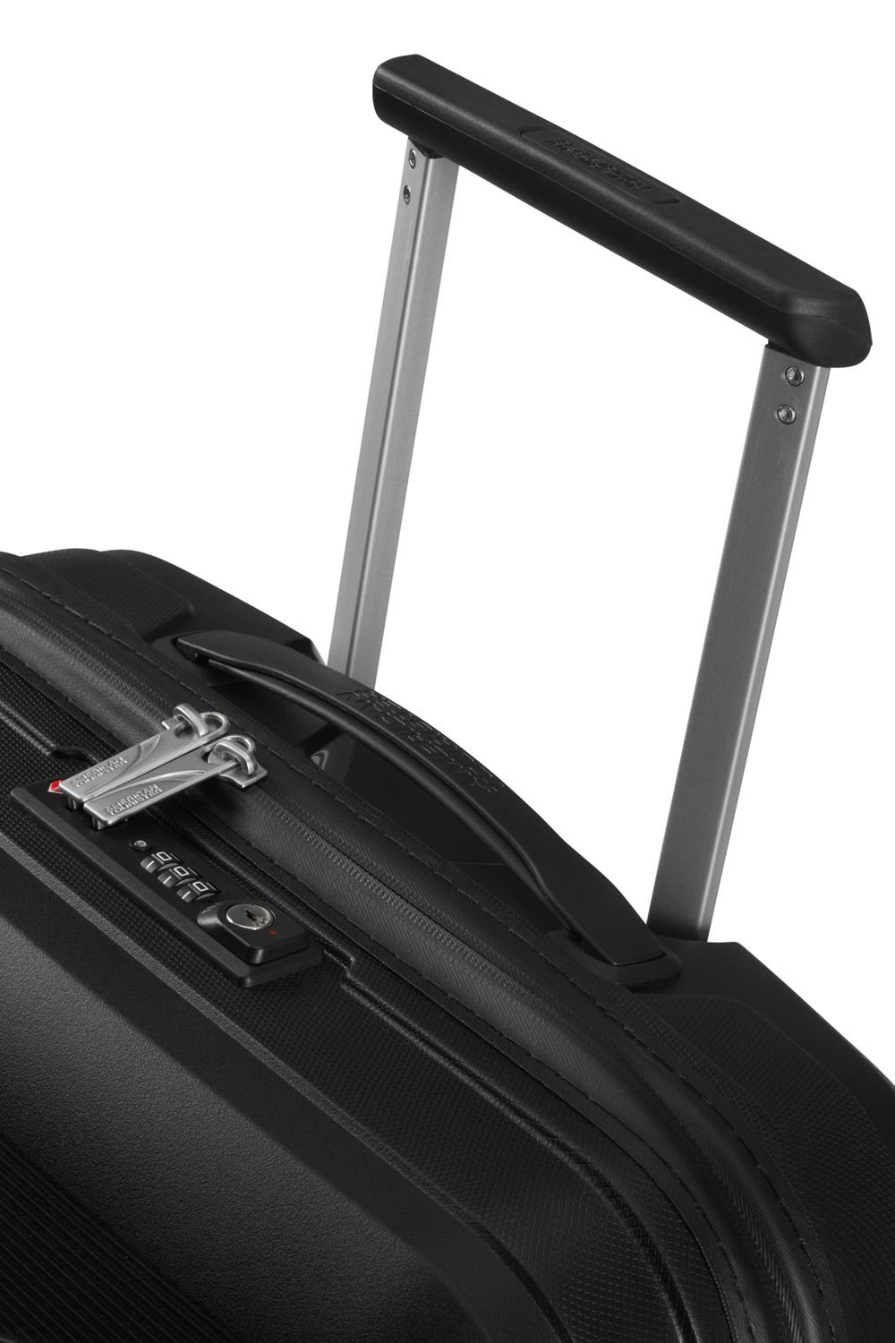 American Tourister Airconic Handgepäck Trolley 55cm mit 4 Rollen + GRATIS HOTELGUTSCHEIN Onyx Black