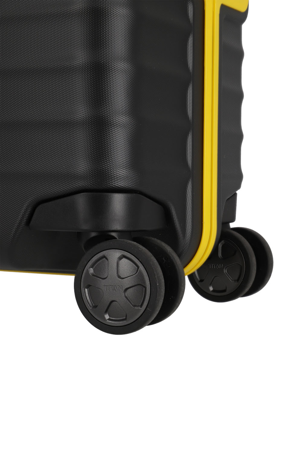 TITAN Litron Frame BVB-Edition 4-Rollen Trolley M 69cm + Gratis Hotelgutschein Schwarz/gelb TITAN Litron Frame BVB-Edition 4-Rollen Trolley M 69cm + Gratis Hotelgutschein Schwarz/gelb