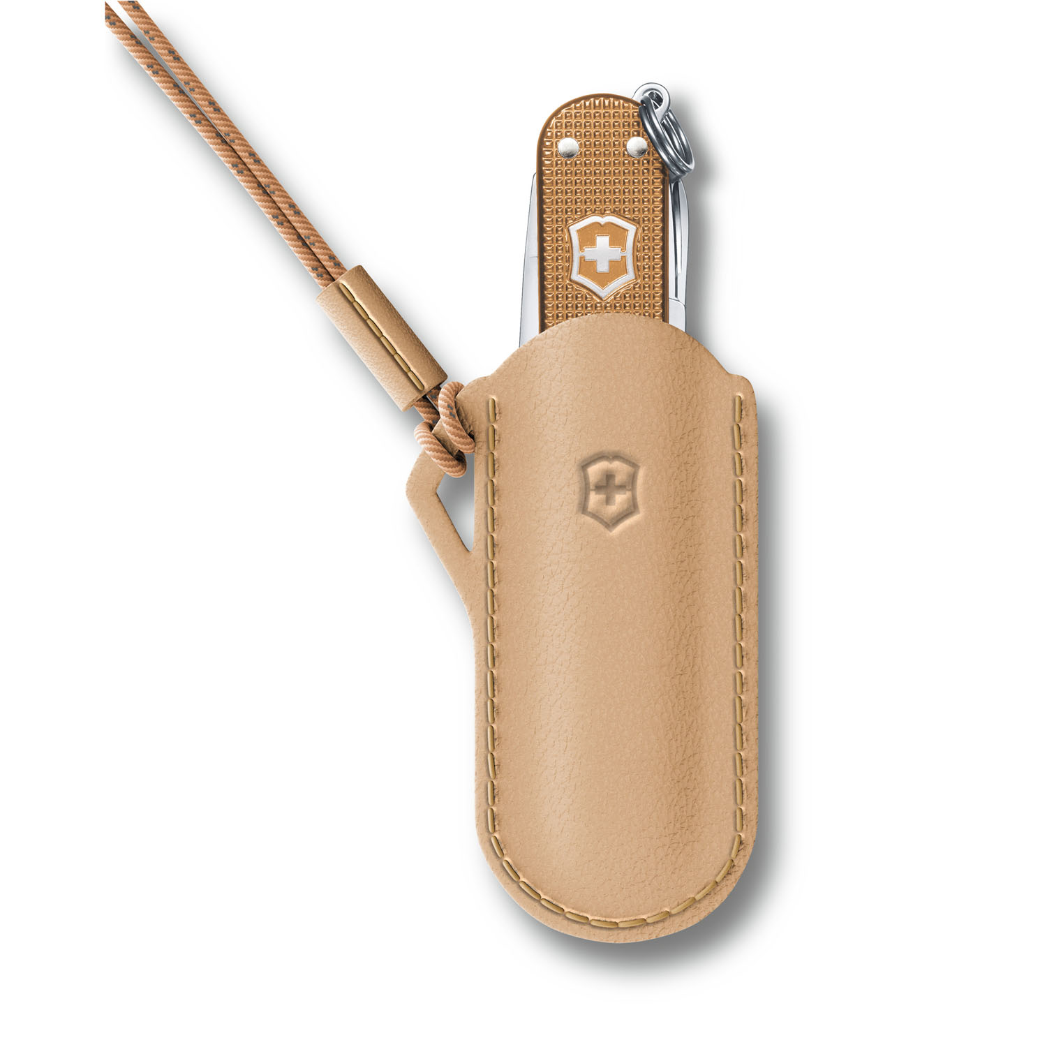 Victorinox Accessoires Lederetui Wet Sand