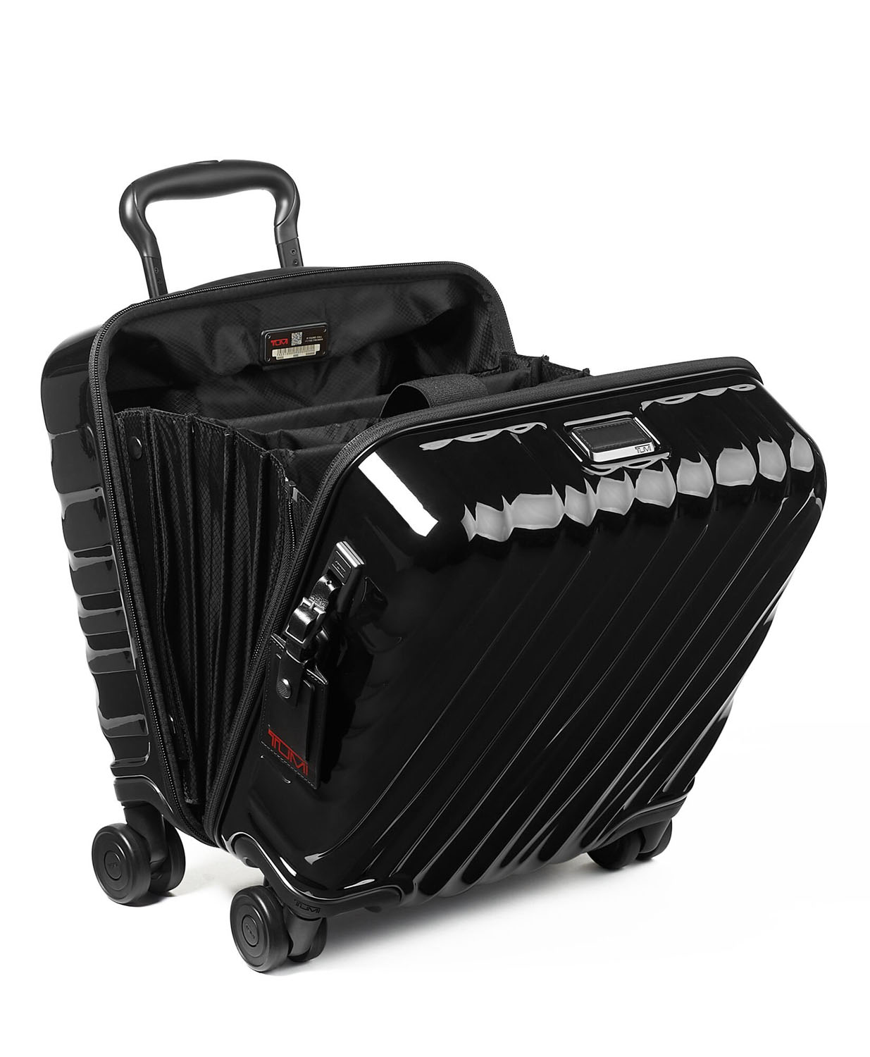 Tumi 19 Degree Small Compact Aktentasche auf Rollen 40,5cm + GRATIS HOTELGUTSCHEIN Black Tumi 19 Degree Small Compact Aktentasche auf Rollen 40,5cm + GRATIS HOTELGUTSCHEIN Black