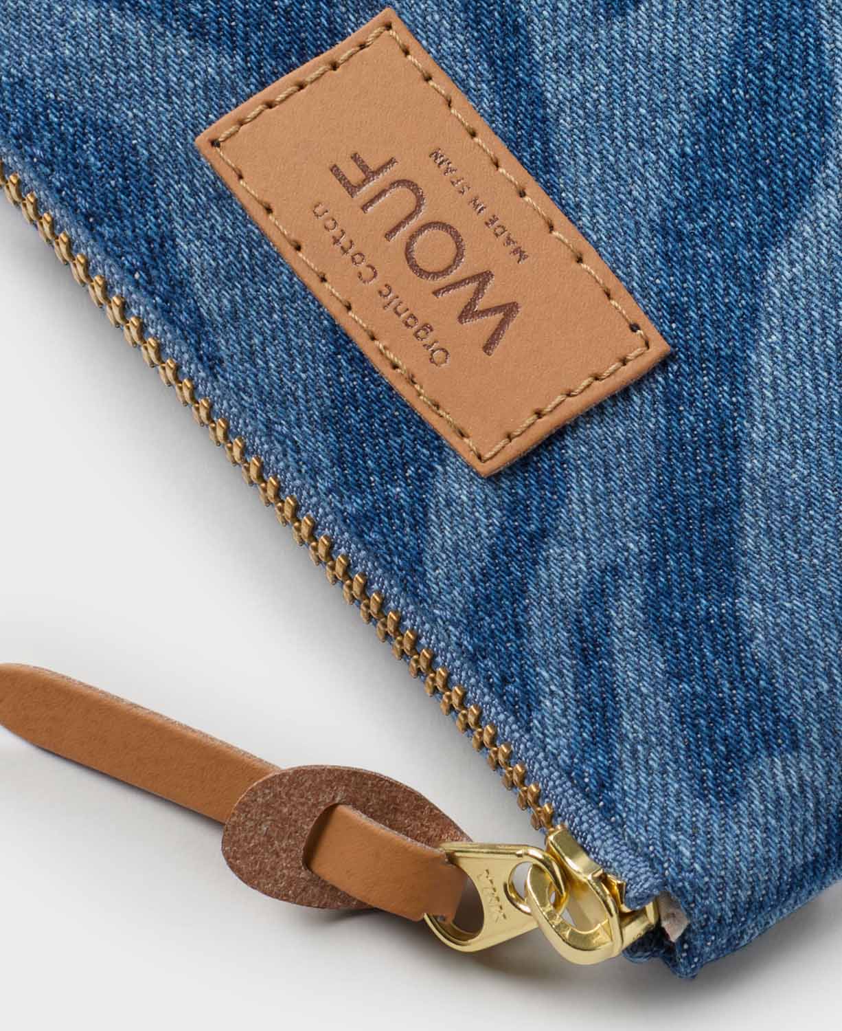 Wouf Denim Collection Small Pouch Sierra Wouf Denim Collection Small Pouch Sierra