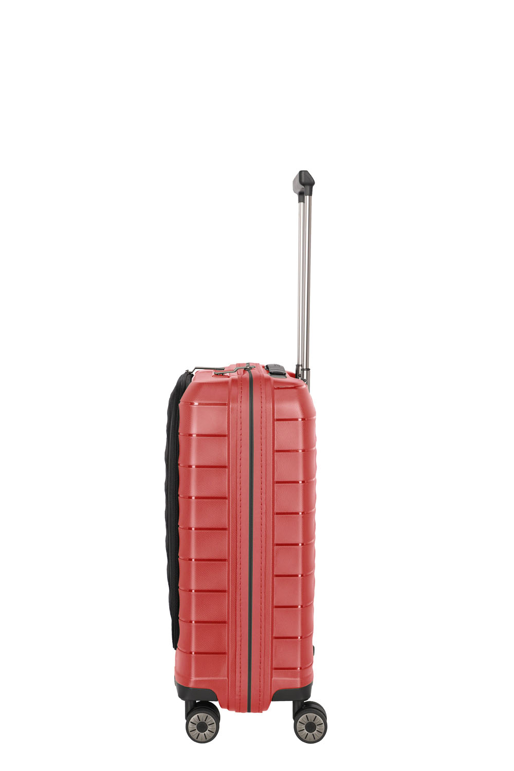 Travelite Mooby Trolley S mit Vortasche, 4-Rollen Rot Travelite Mooby Trolley S mit Vortasche, 4-Rollen Rot