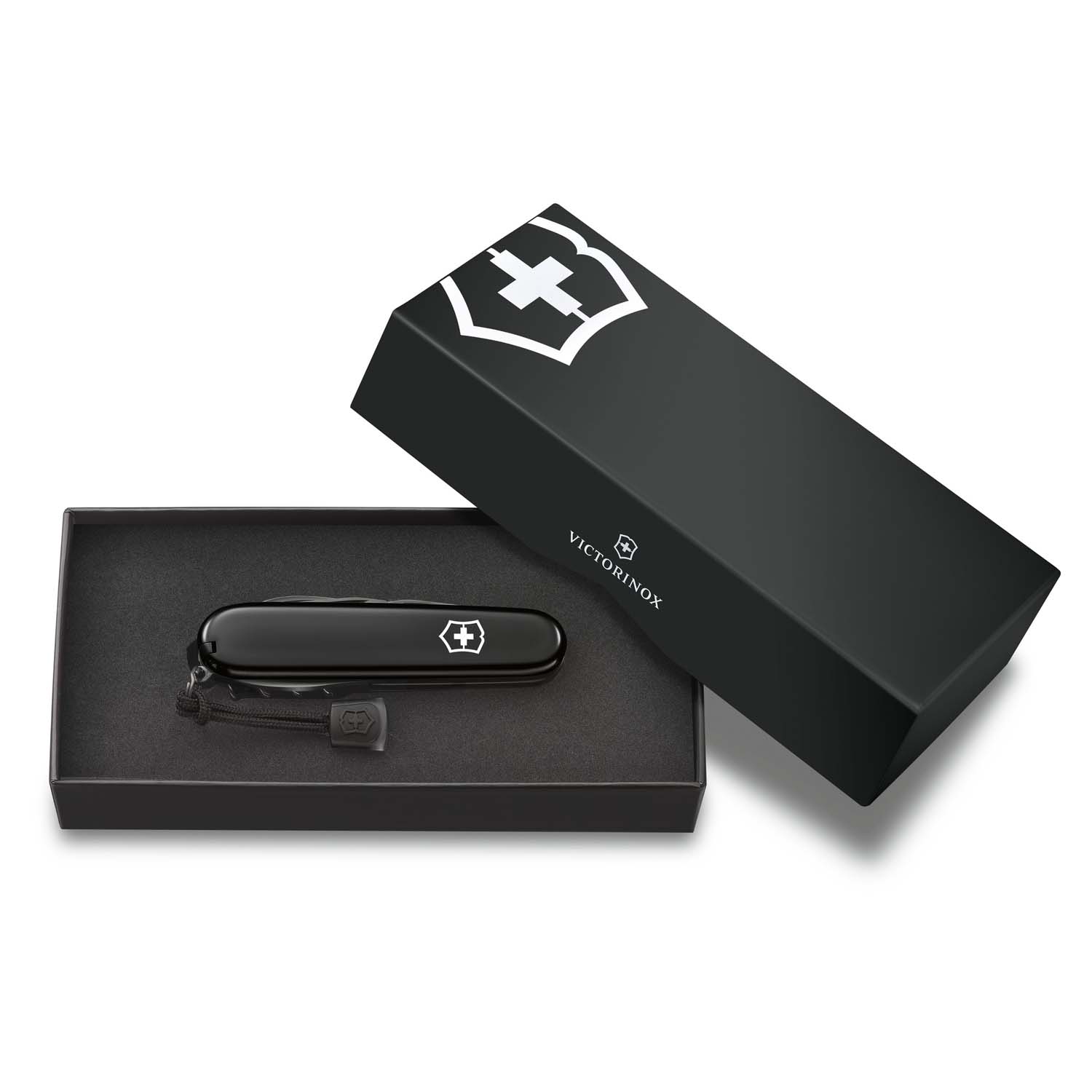 Victorinox Spartan 91mm, Mittleres Taschenmesser Onyx Black