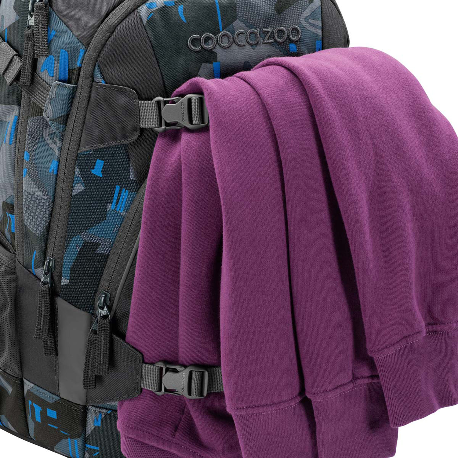 Coocazoo MATE Schulrucksack -Kollektion 2025 Blue Craft Coocazoo MATE Schulrucksack -Kollektion 2025 Blue Craft