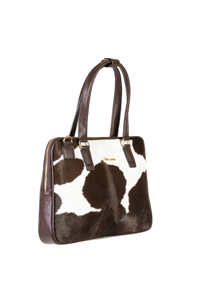 Olivia Lauren Cowhide Business Computertasche mit 15"Laptopfach