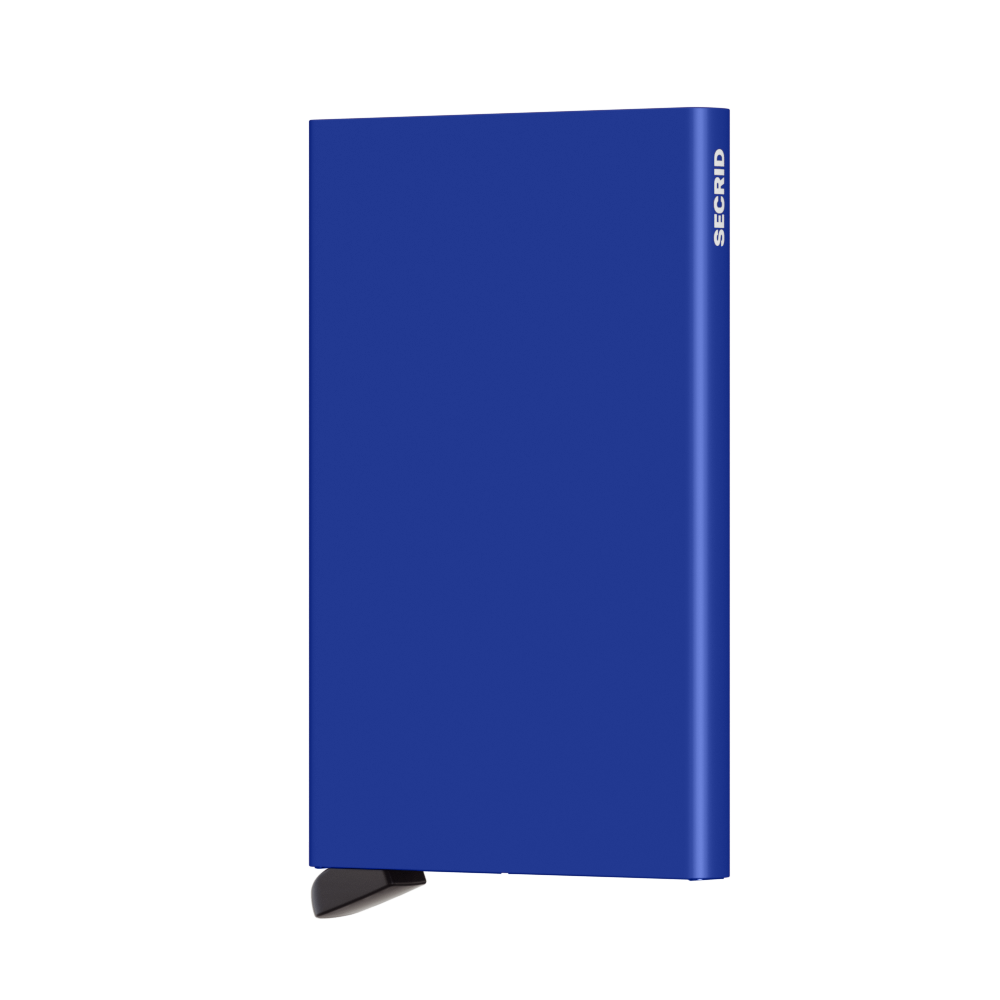 Secrid Cardprotector aus Aluminium C-Blue Secrid Cardprotector aus Aluminium C-Blue