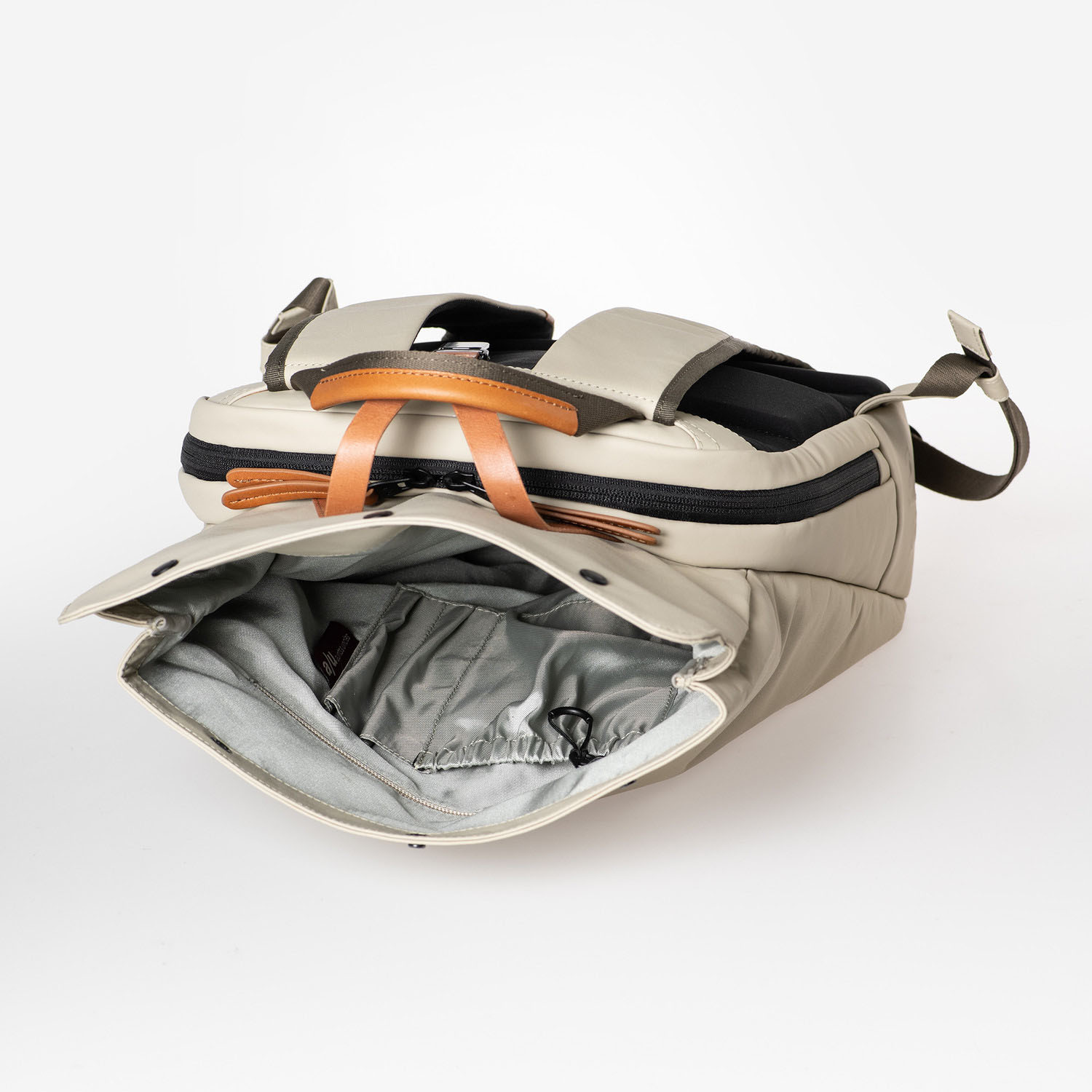 aunts & uncles Japan RE Yabe Rolltop-Rucksack mit 13" Notebookfach Dust