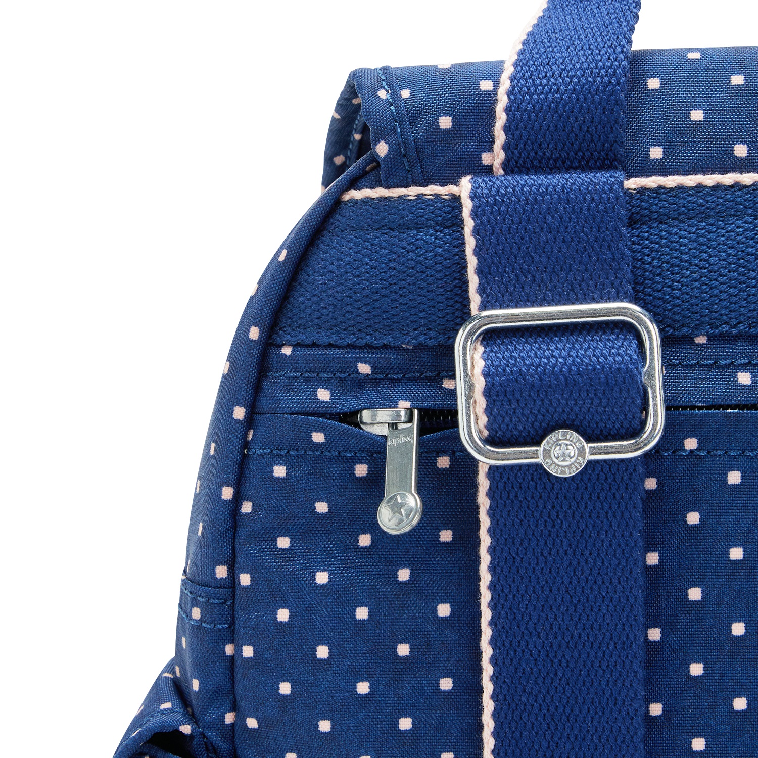 Kipling CITY PACK MINI kleiner Rucksack Soft Dot Blue