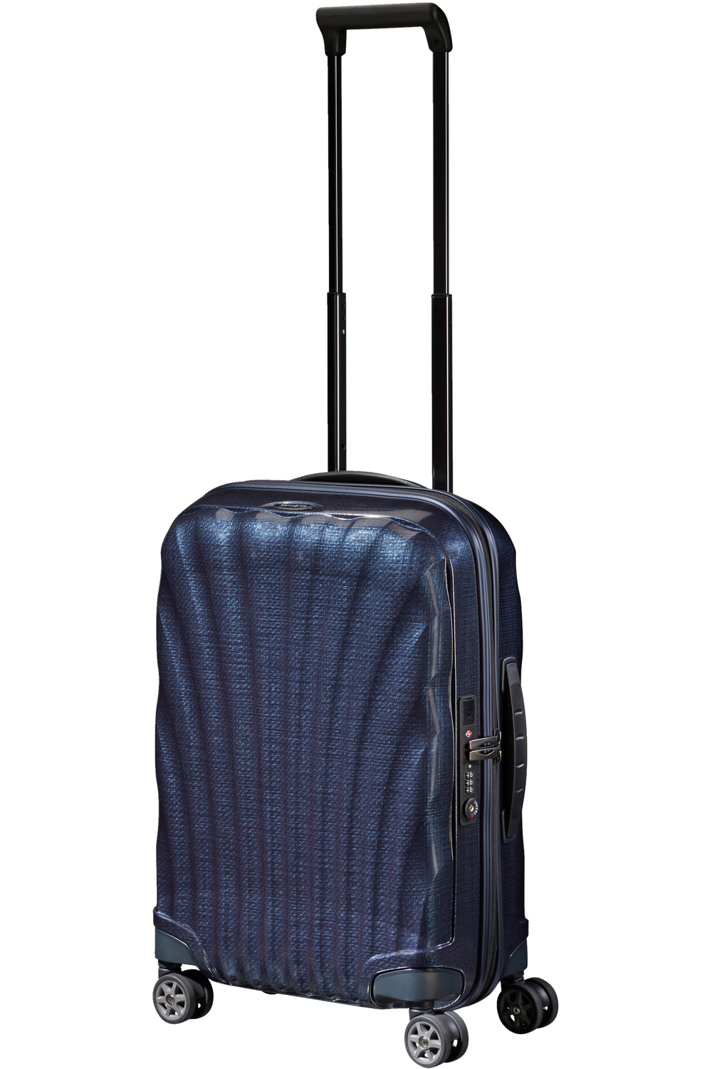 Samsonite C-Lite Trolley mit 4 Rollen erweiterbar 55cm + GRATIS HOTELGUTSCHEIN Midnight Blue