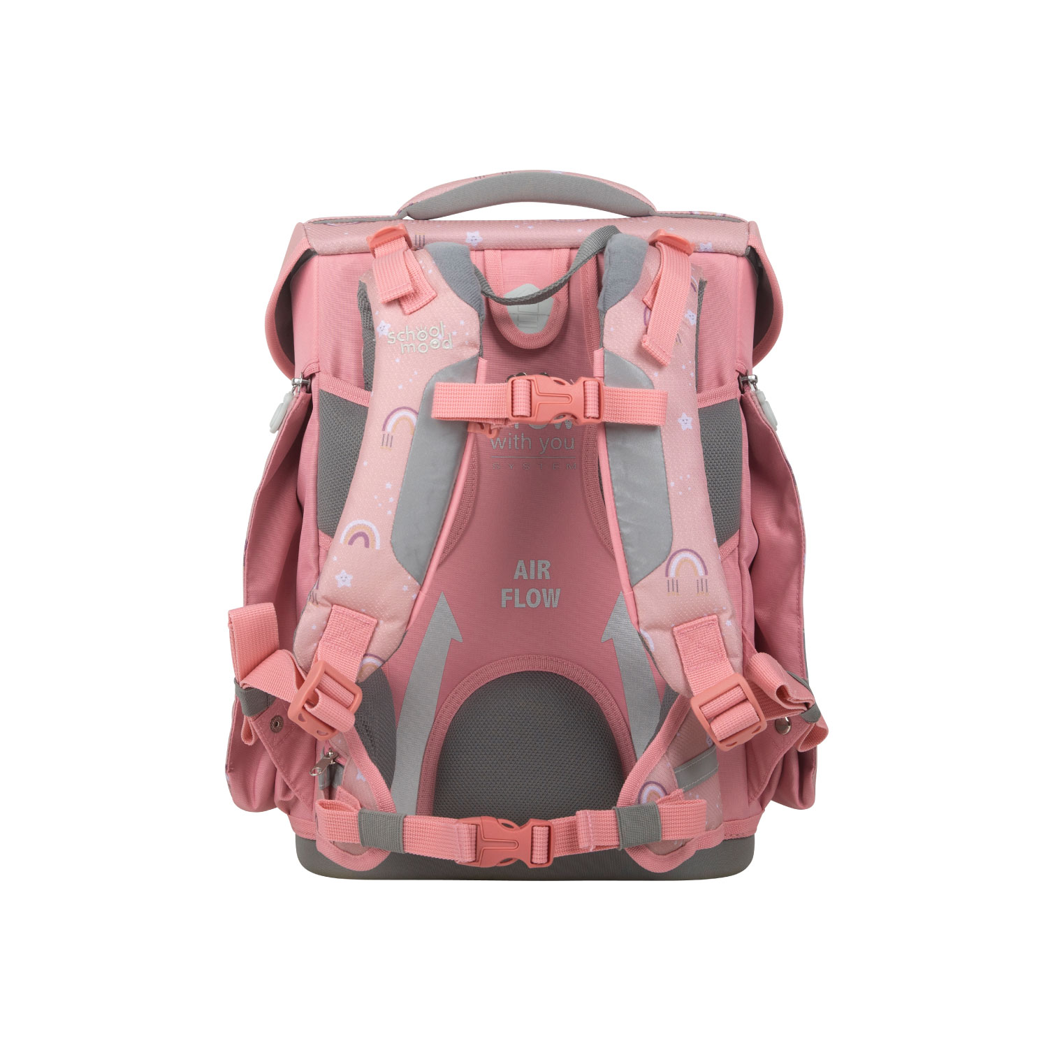 School-Mood Champion Maxx Nordic Collection, 7-tlg. Schulranzenset Rainbow