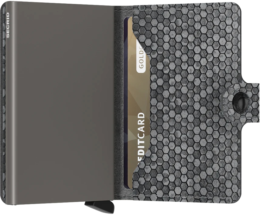Secrid Miniwallet Hexagon MHe-Grey
