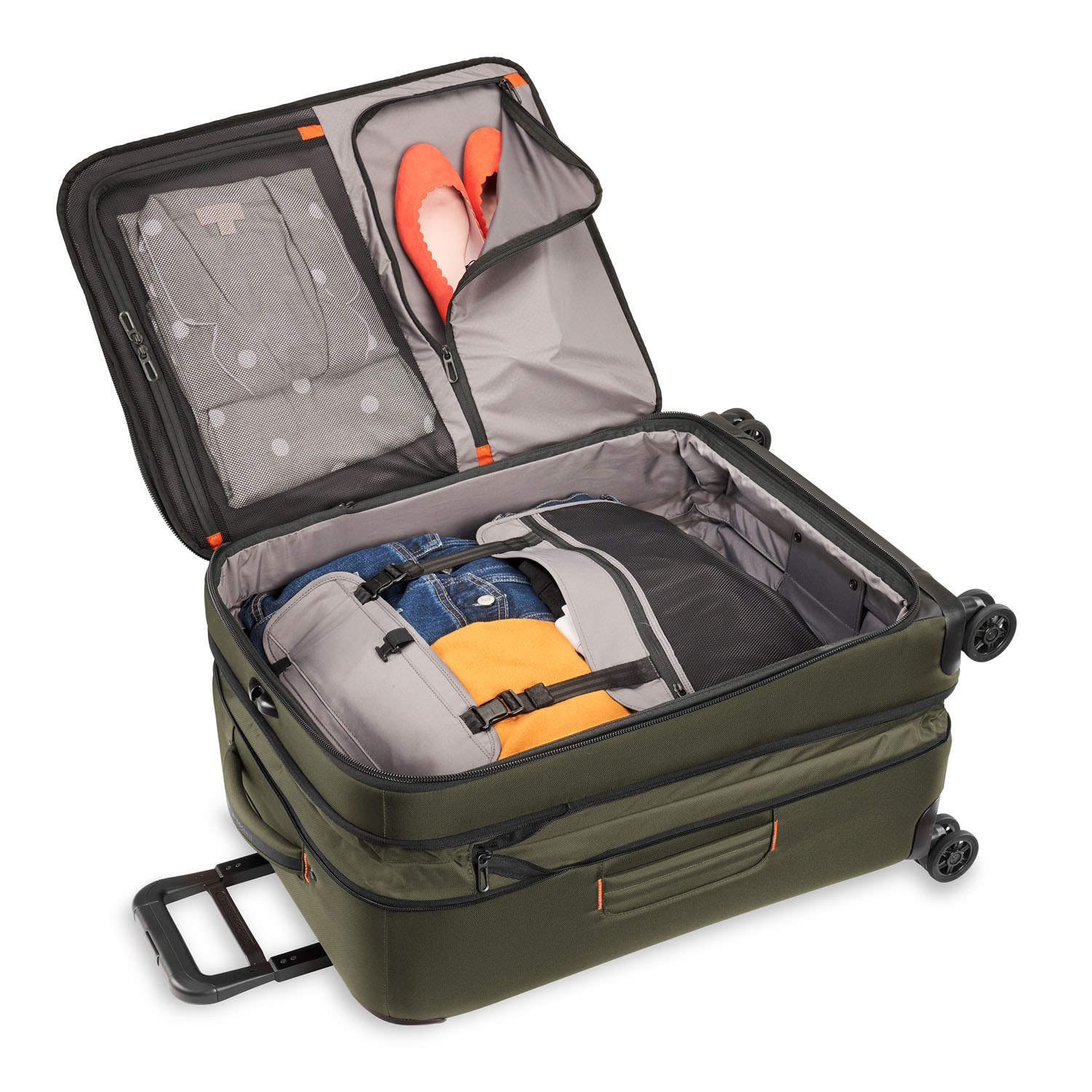 Briggs & Riley ZDX Medium Expandable Spinner 26" Hunter