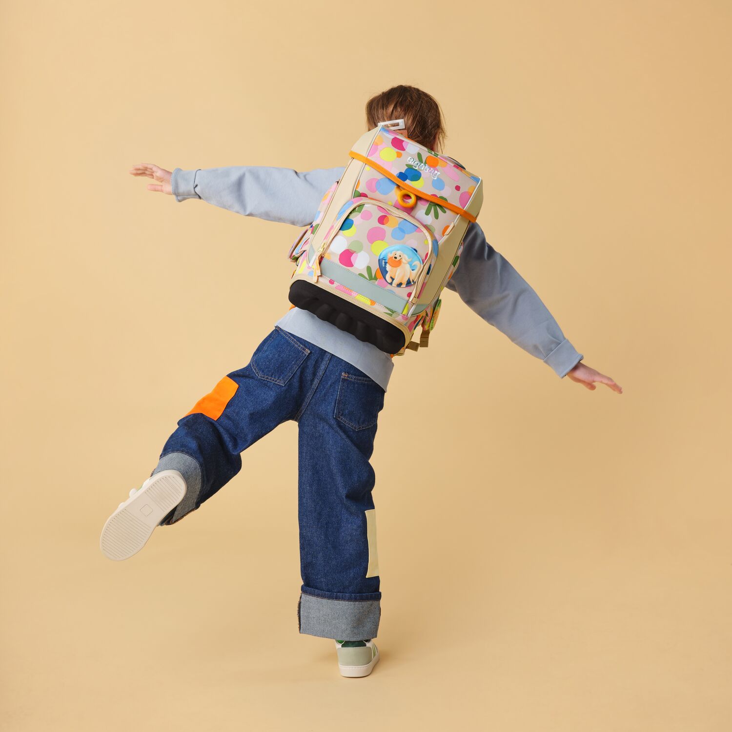 ergobag cubo ECO HERO 5-teiliges Schulrucksack-Set 2025 Flower PowBär