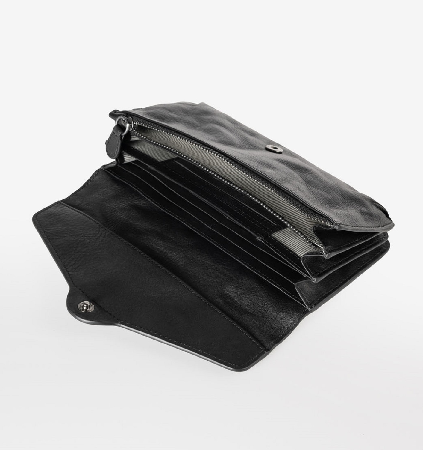 aunts & uncles Grandma's Luxury Club Charlene Geldbörse Black Smoke aunts & uncles Grandma's Luxury Club Charlene Geldbörse Black Smoke