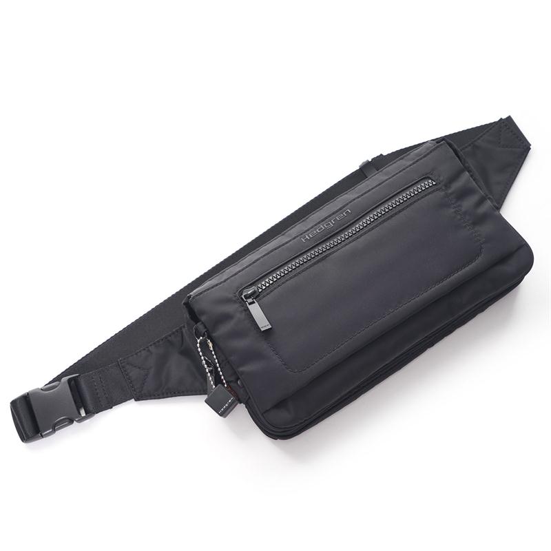 Hedgren Inter-City ASHARUM Hüfttasche mit RFID-Schutz Black Hedgren Inter-City ASHARUM Hüfttasche mit RFID-Schutz Black