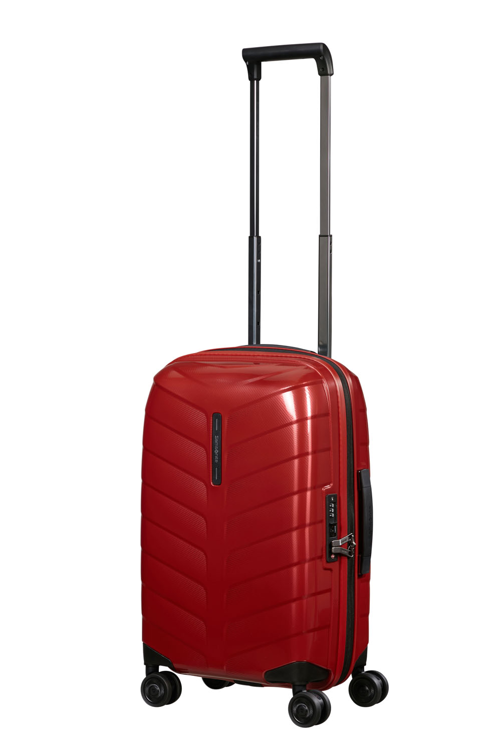 Samsonite Attrix Trolley mit 4 Rollen erweiterbar 55cm (23/26cm) Red Samsonite Attrix Trolley mit 4 Rollen erweiterbar 55cm (23/26cm) Red