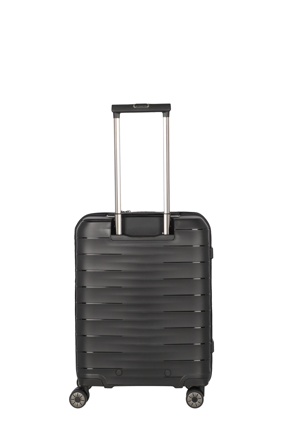 Travelite Mooby Trolley S mit Vortasche, 4-Rollen Schwarz