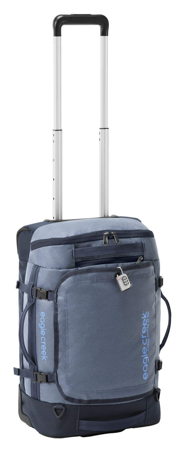 Eagle Creek Cargo Hauler XT Wheeled Duffel International Carry On 36L/21.5" glacier blue