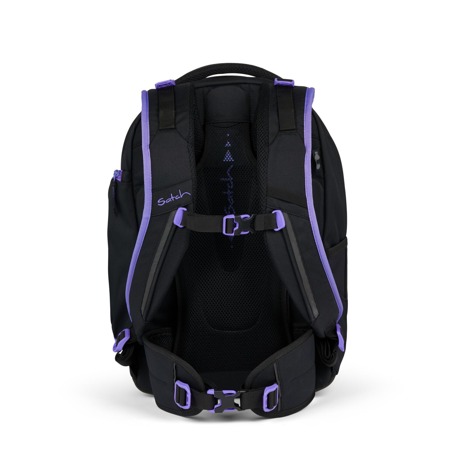 satch match Schulrucksack Purple Phantom