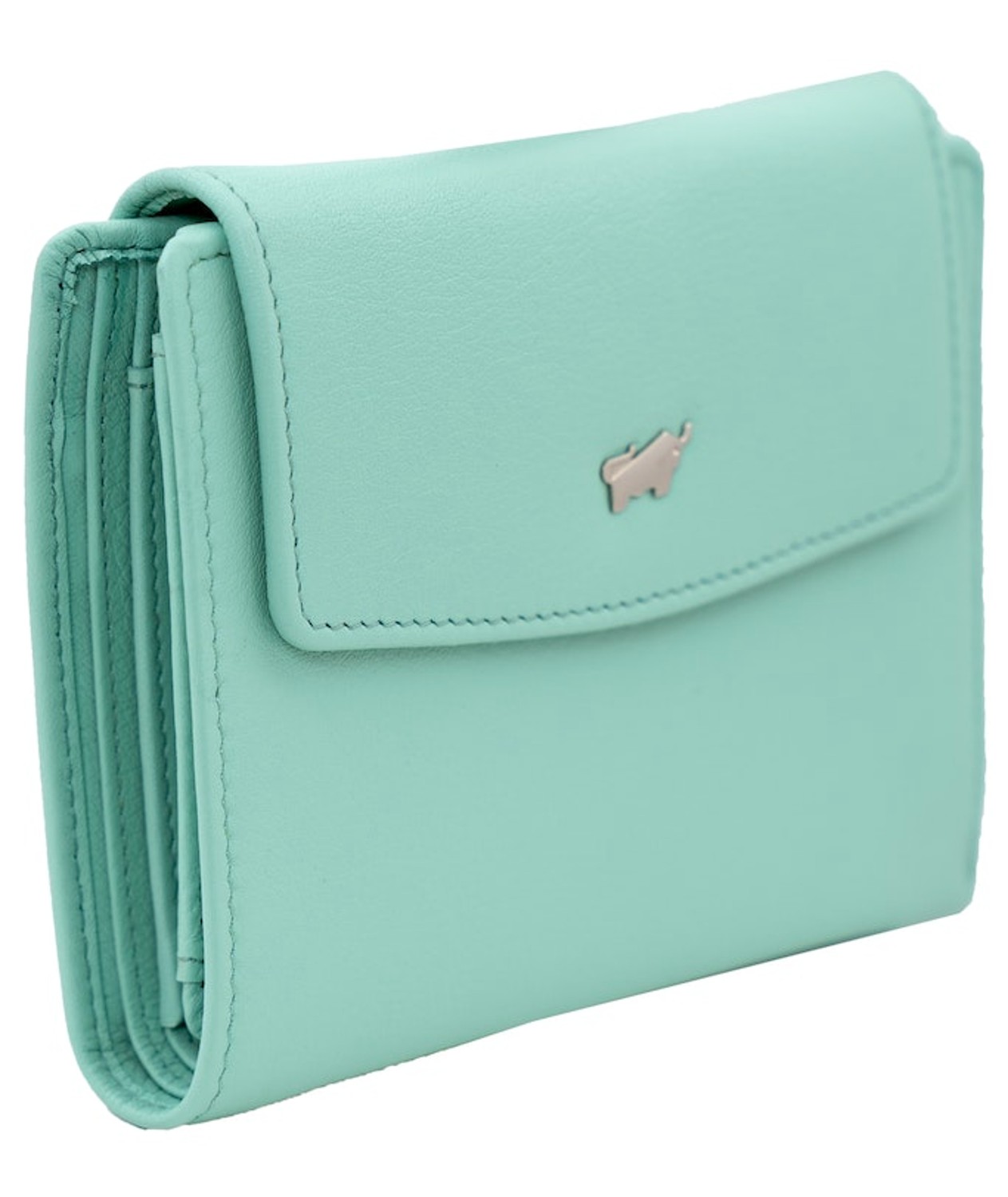 Braun Büffel JOY RFID Geldbörse M 8CS aquamarin