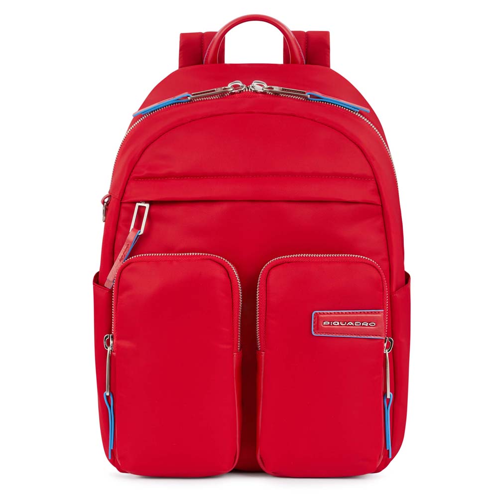 Piquadro PQ-RY Laptoprucksack 13" aus rezykliertem Stoff Piquadro PQ-RY Laptoprucksack 13" aus rezykliertem Stoff