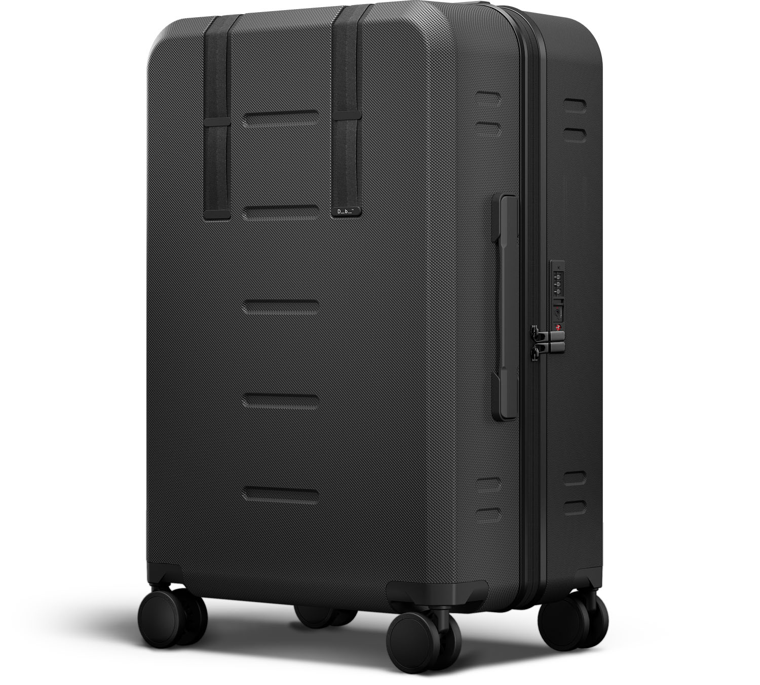 D_b_ Ramverk Check-in Luggage Medium Black Out