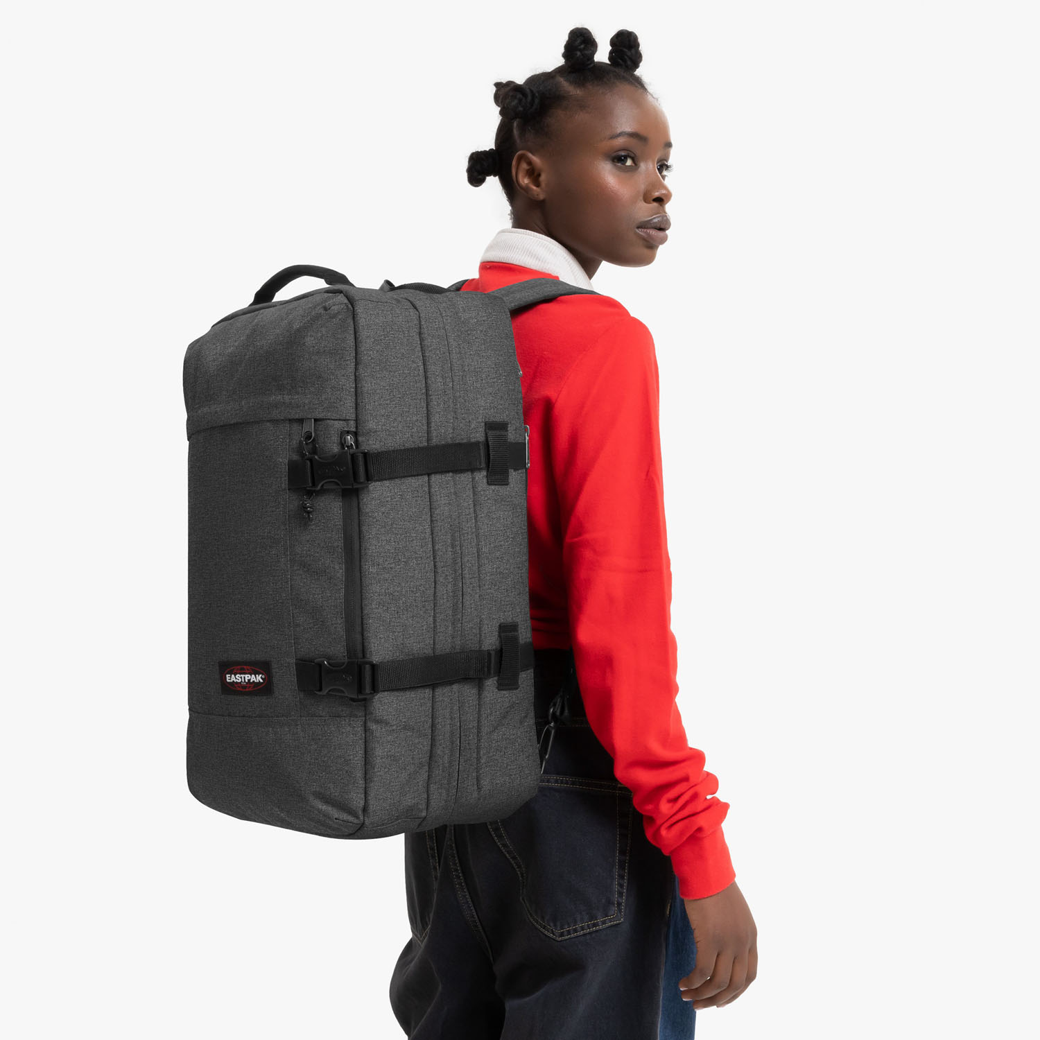 Eastpak Travelpack Reisetasche mit 17" Laptopfach Black Denim Eastpak Travelpack Reisetasche mit 17" Laptopfach Black Denim