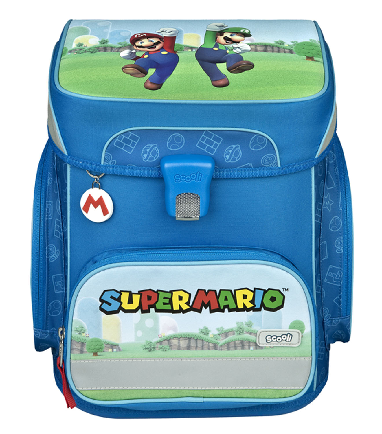 Scooli EasyFit Schulranzen, 5-teiliges Set Super Mario Scooli EasyFit Schulranzen, 5-teiliges Set Super Mario