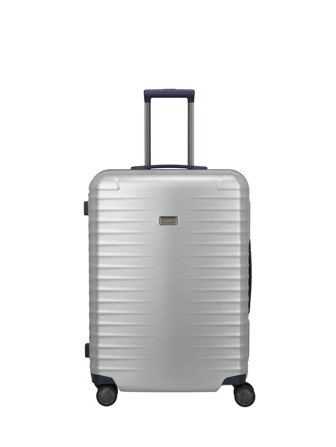 TITAN Litron Frame 4-Rollen Trolley M 69cm LIMITED EDITION + Gratis Hotelgutschein Silber TITAN Litron Frame 4-Rollen Trolley M 69cm LIMITED EDITION + Gratis Hotelgutschein Silber