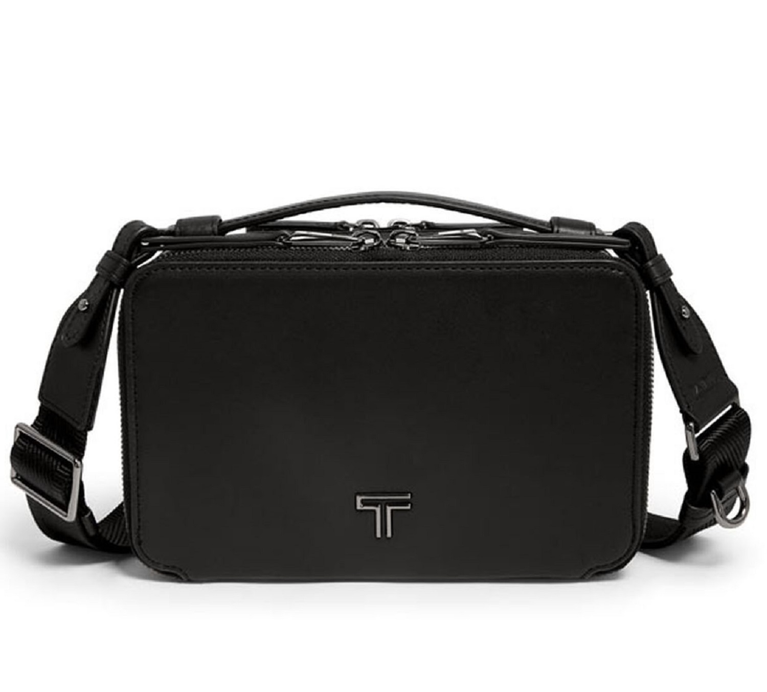 Tumi Voyageur Myla Umhängetasche/ Crossbody Black/Gunmetal Tumi Voyageur Myla Umhängetasche/ Crossbody Black/Gunmetal