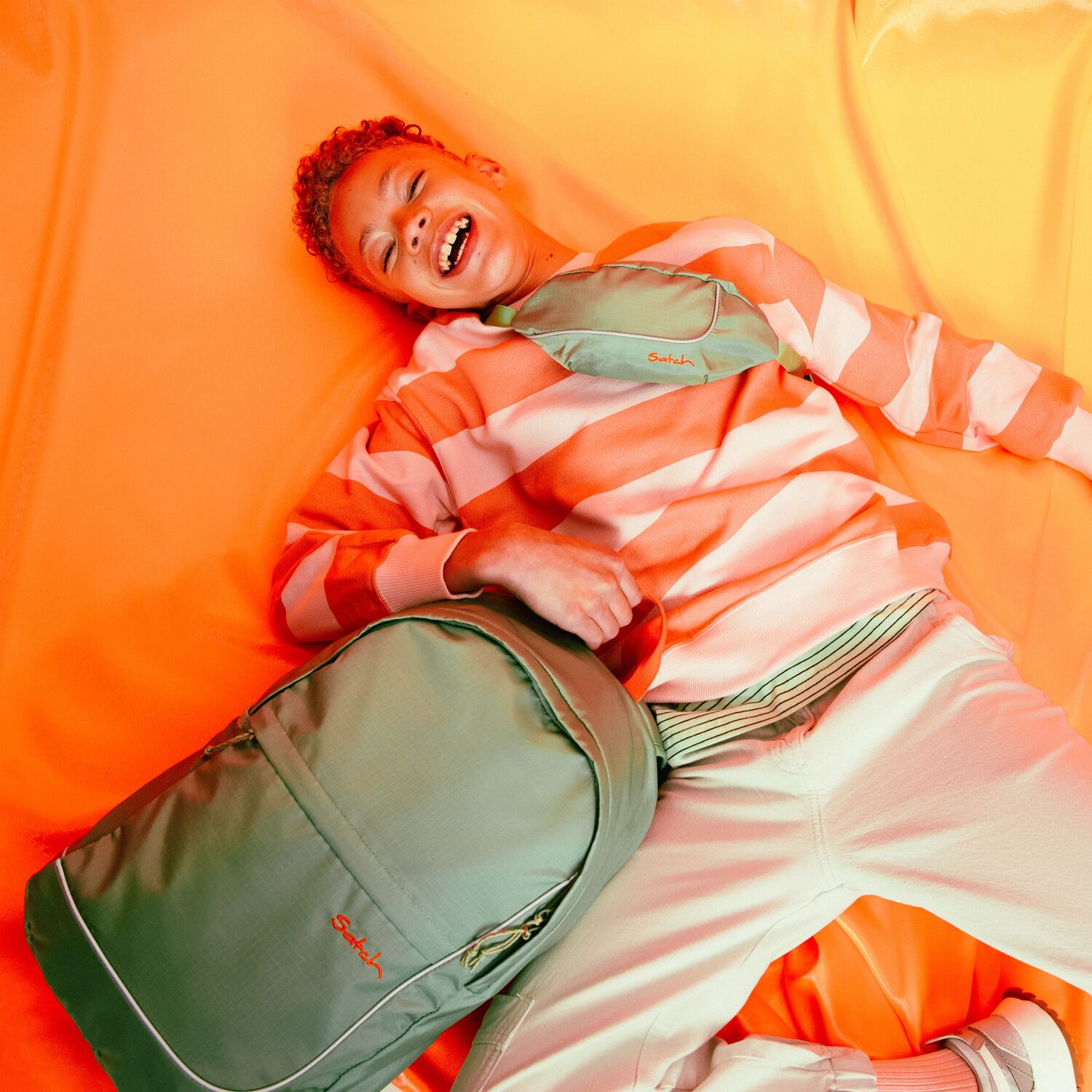 satch Freizeit Cross Easy Hip Bag Ripstop Green