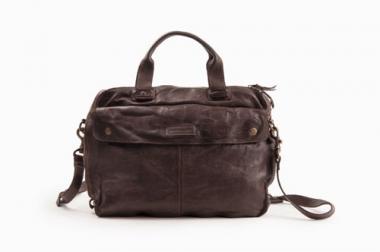 Harold's Submarine Businesstasche Cognac