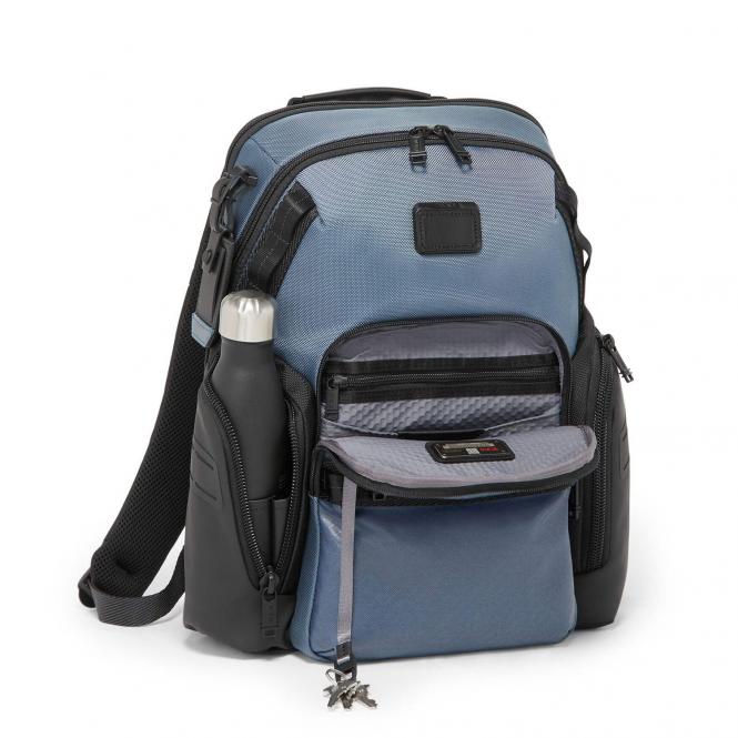 Tumi Alpha Bravo Navigation Rucksack aus Nylon Nevado Blue Tumi Alpha Bravo Navigation Rucksack aus Nylon Nevado Blue