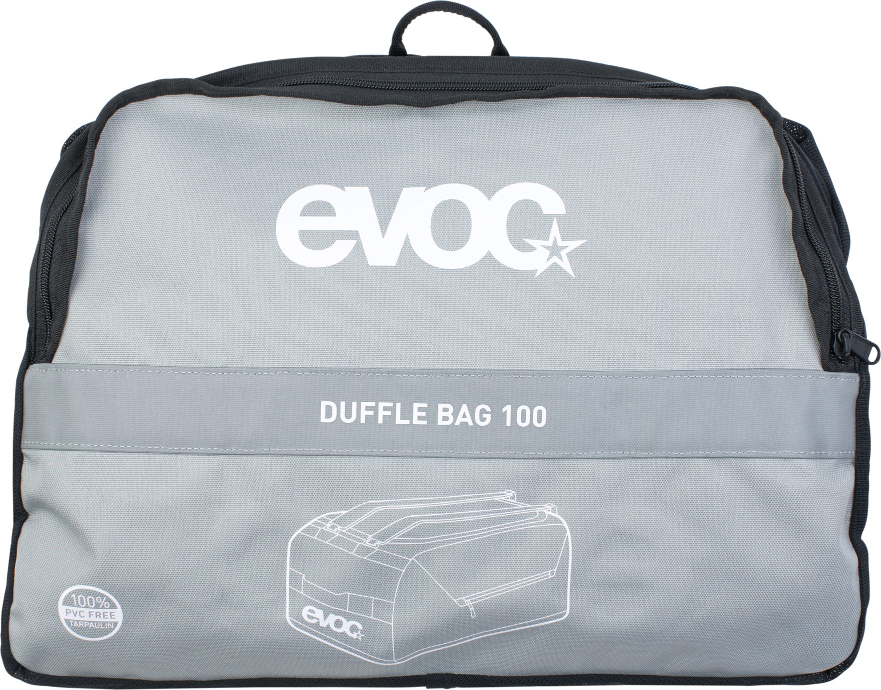 evoc DUFFLE BAG BAG 100 Reisetasche Stone evoc DUFFLE BAG BAG 100 Reisetasche Stone