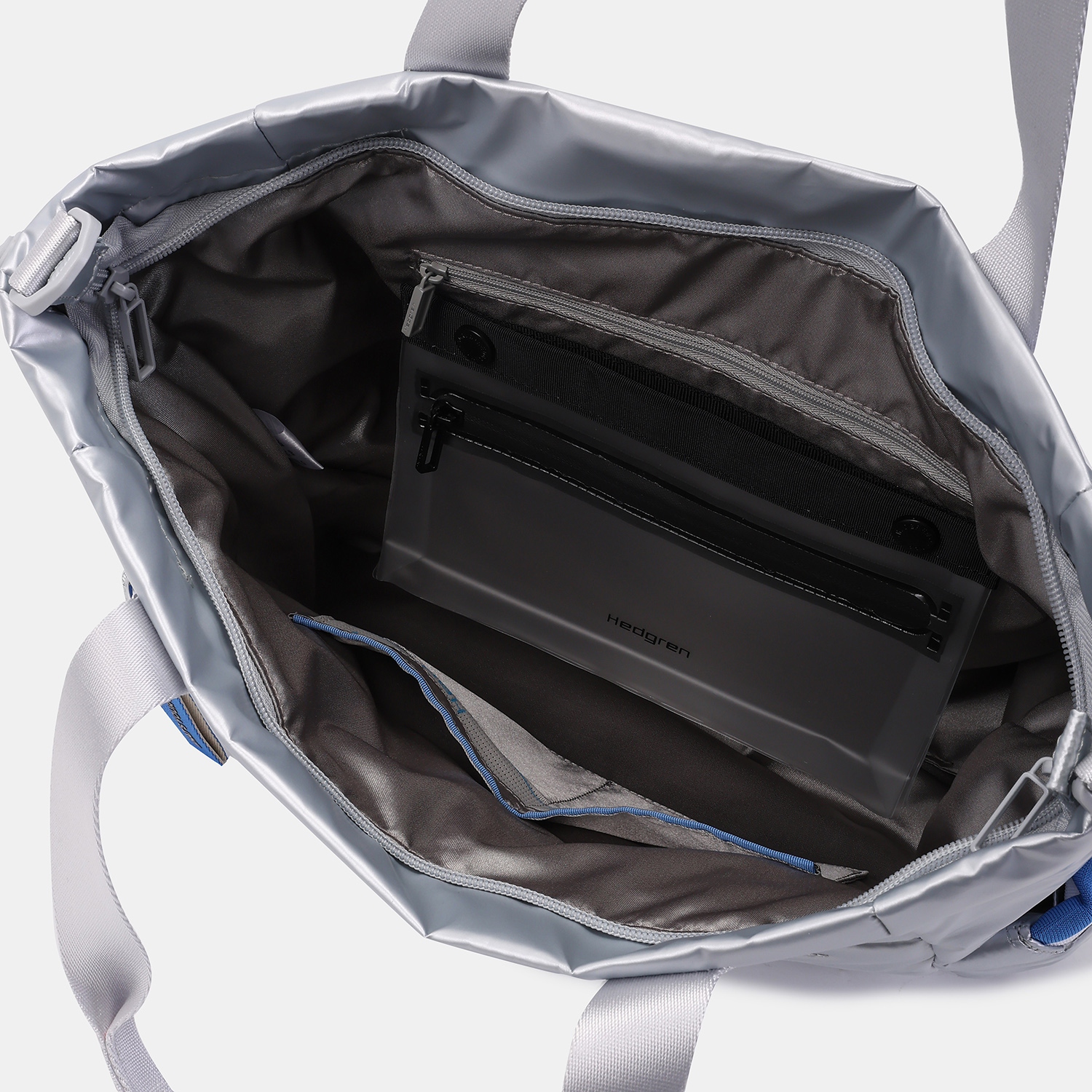 Hedgren Cocoon PUFFER Totebag Pearl Blue