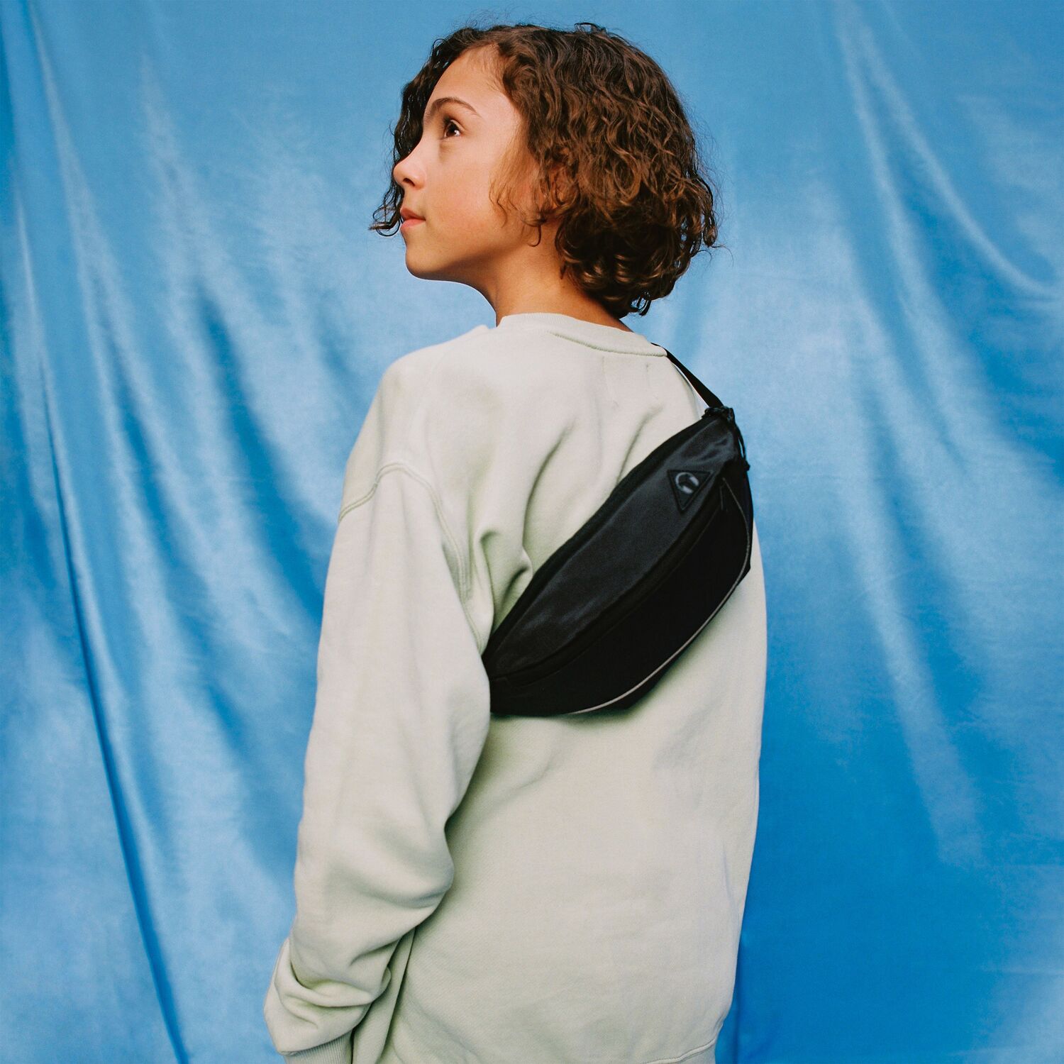 satch Freizeit Cross Hip Bag Ripstop Black