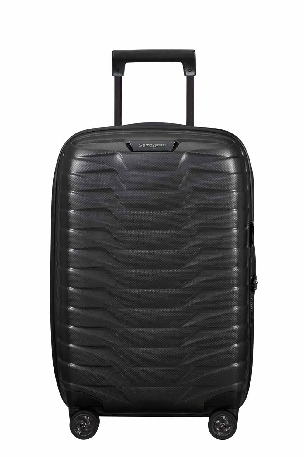 Samsonite Proxis Trolley mit 4 Rollen erweiterbar 55cm (23/26cm) + GRATIS HOTELGUTSCHEIN Matt Graphite