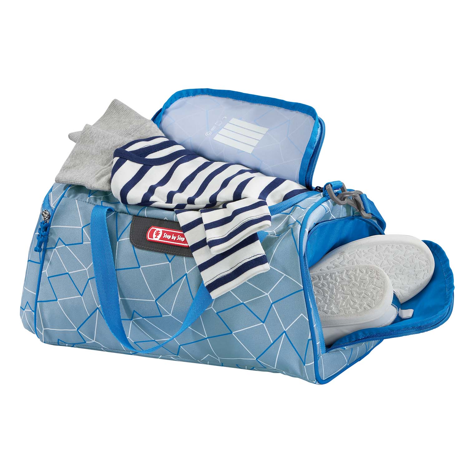 Step by Step Schulzubehör Sporttasche mit Nassfach Police Truck