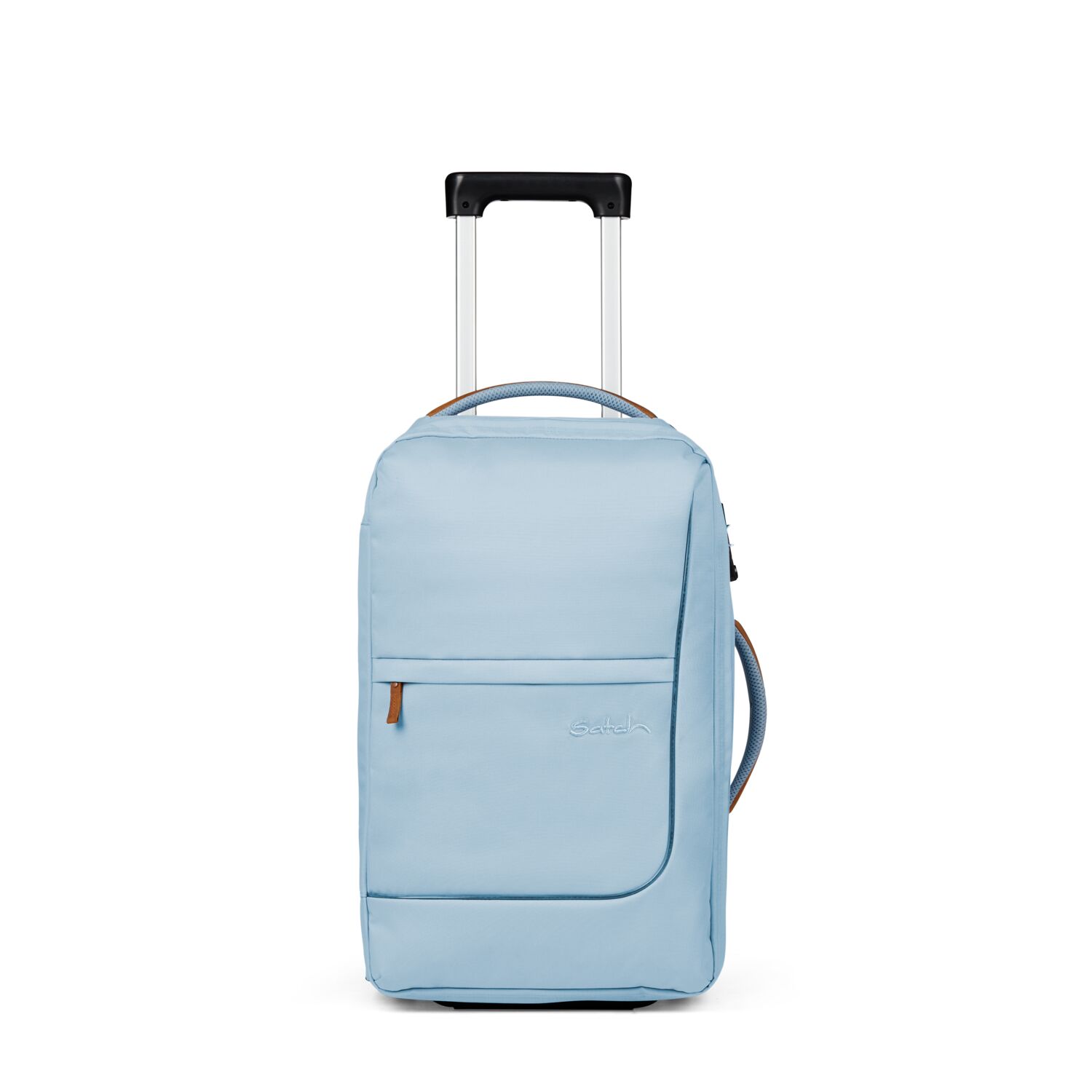 satch Koffer flow S Trolley Pure Ice Blue