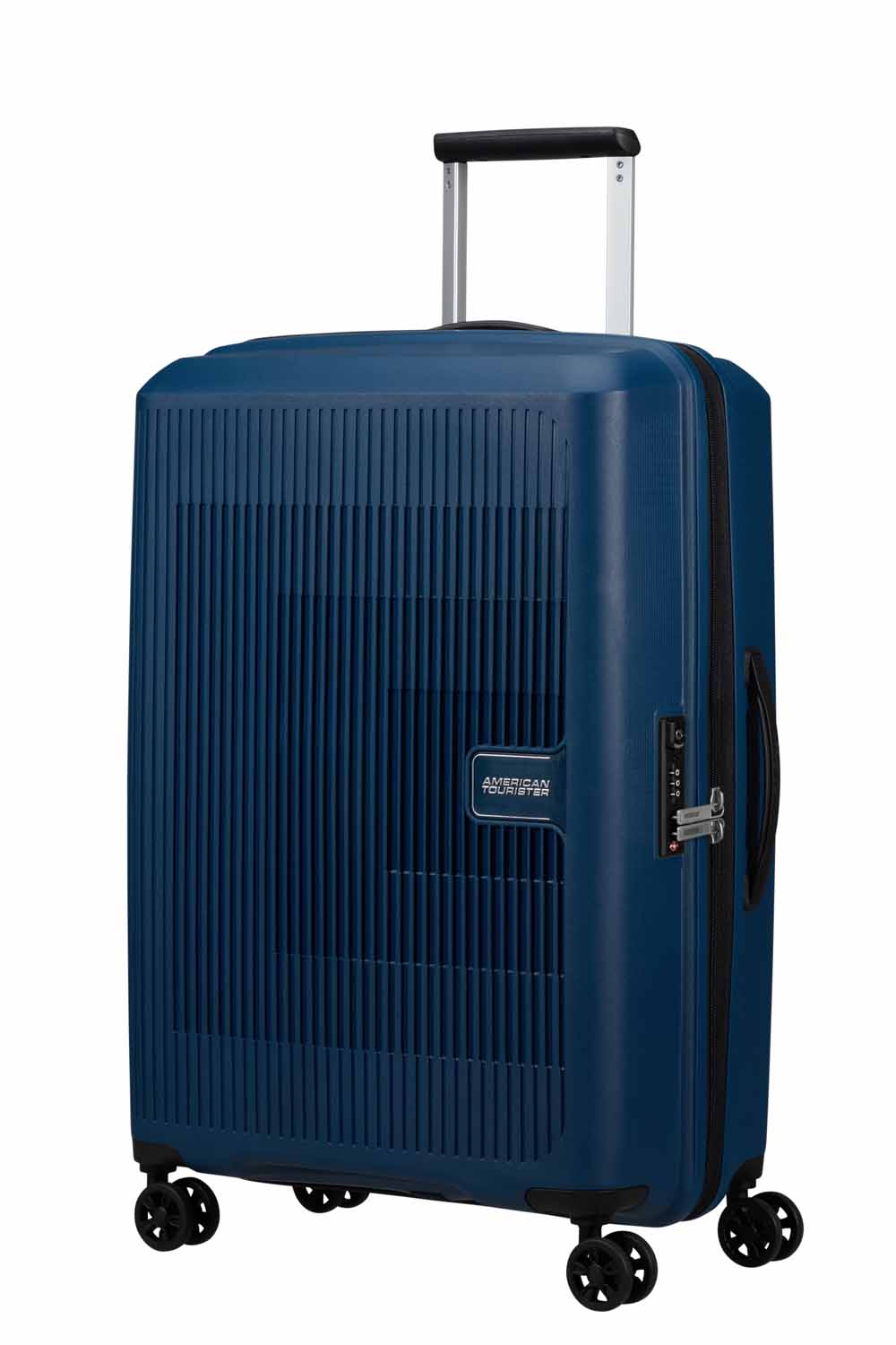 American Tourister AeroStep 67cm Check-in Größe M, erweiterbar Navy Blue American Tourister AeroStep 67cm Check-in Größe M, erweiterbar Navy Blue