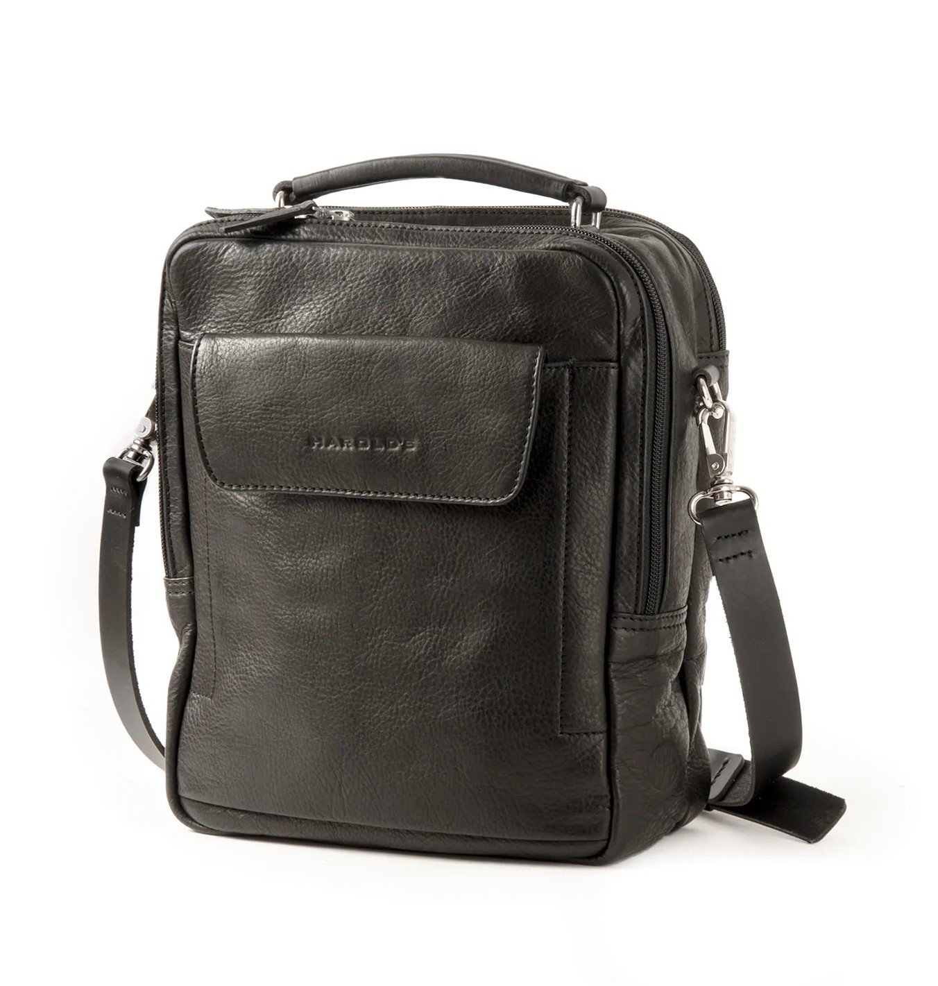 Harold's Country Accessories große Umhängetasche mit Griff schwarz