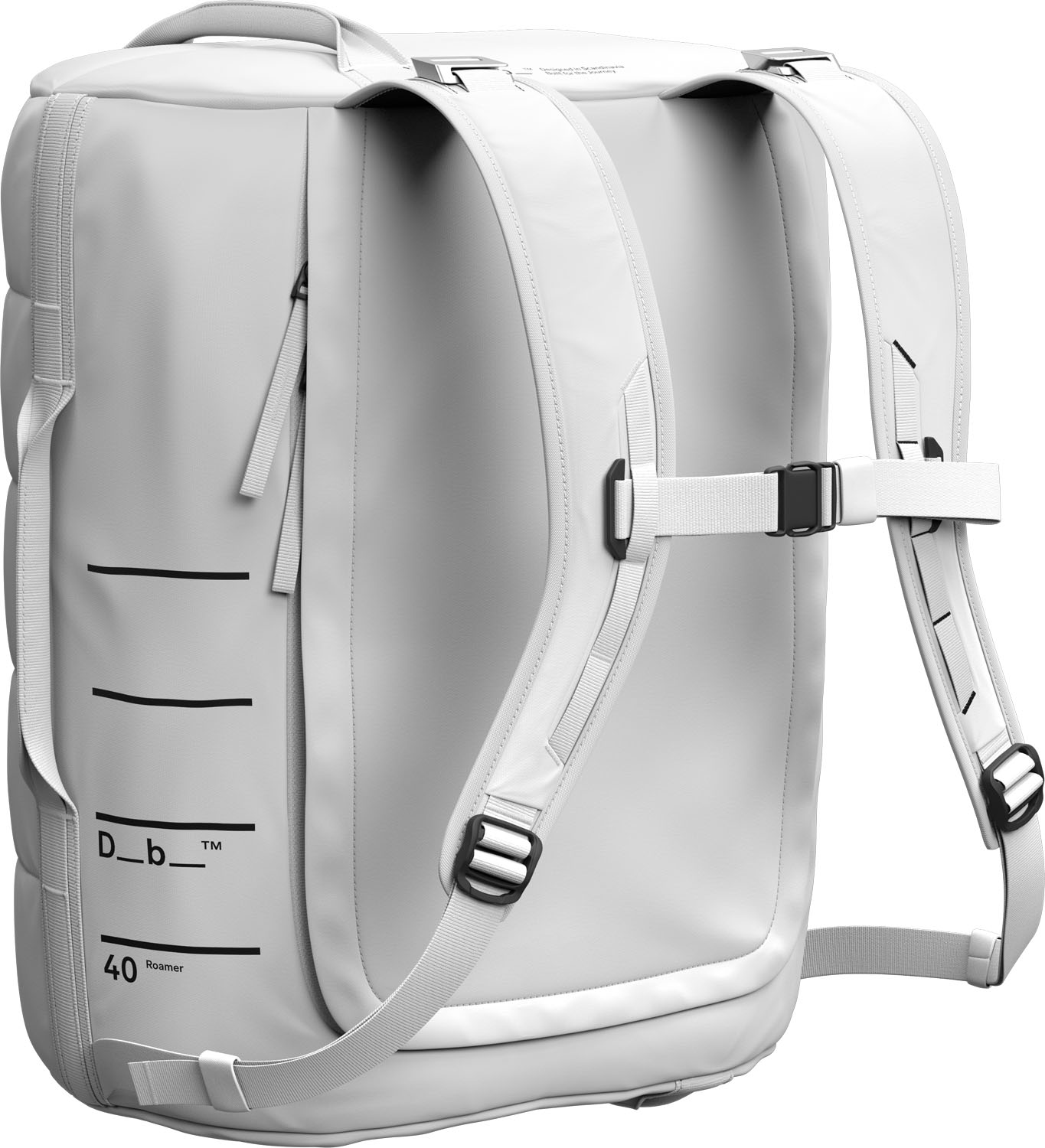 D_b_ Roamer Duffel / Backpack 40L White Out D_b_ Roamer Duffel / Backpack 40L White Out