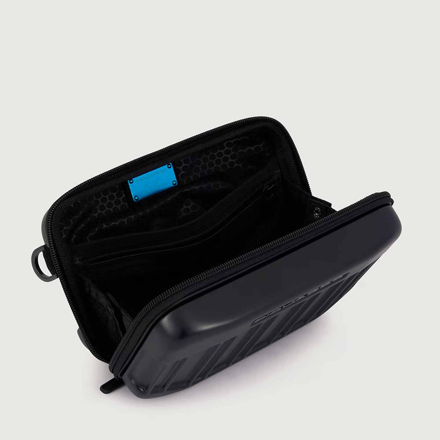 Piquadro PQ-Light Personal case Umhängetasche, glänzend Schwarz Piquadro PQ-Light Personal case Umhängetasche, glänzend Schwarz