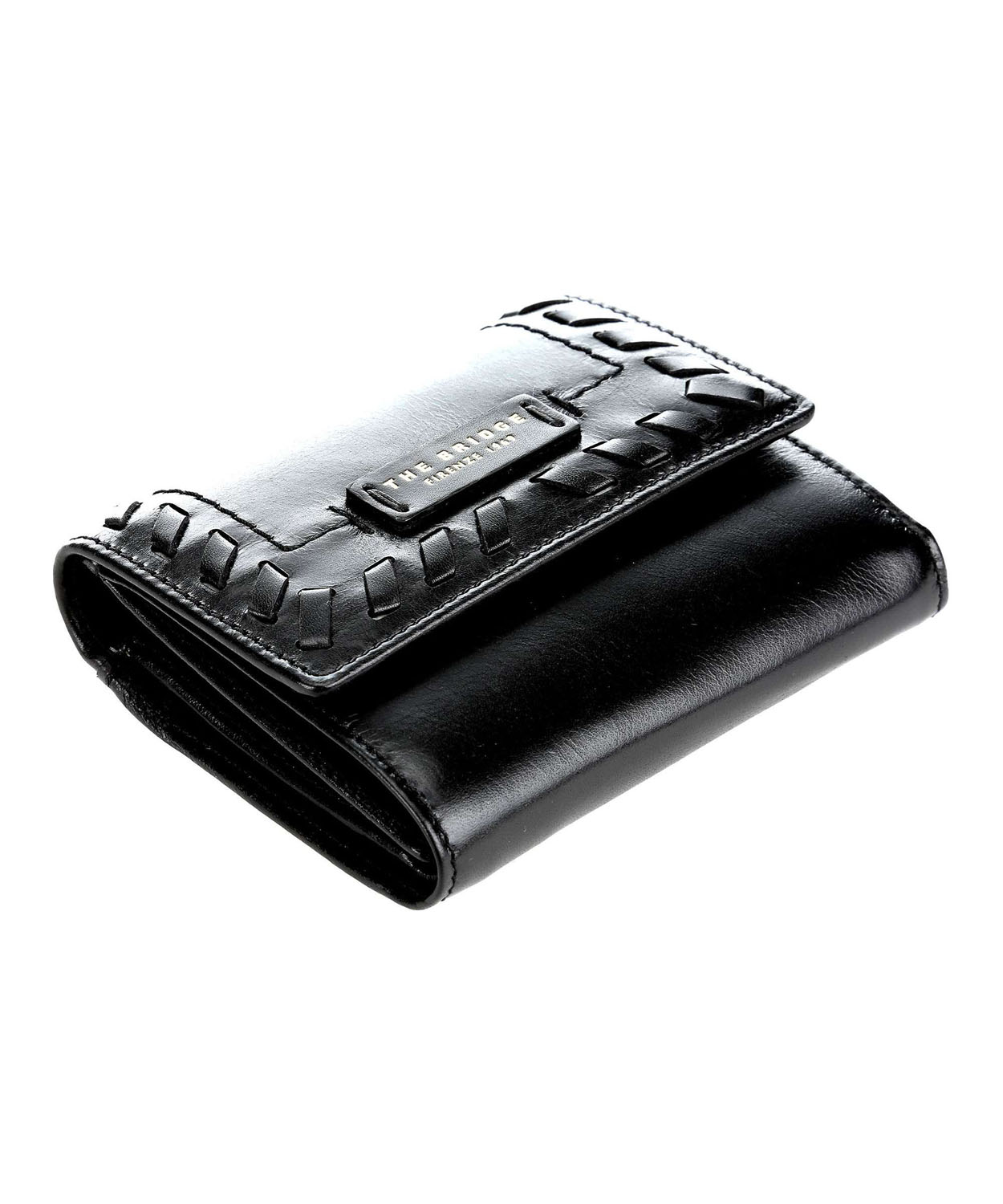 The Bridge Vallombrosa Damengeldbörse Schwarz/Gold The Bridge Vallombrosa Damengeldbörse Schwarz/Gold