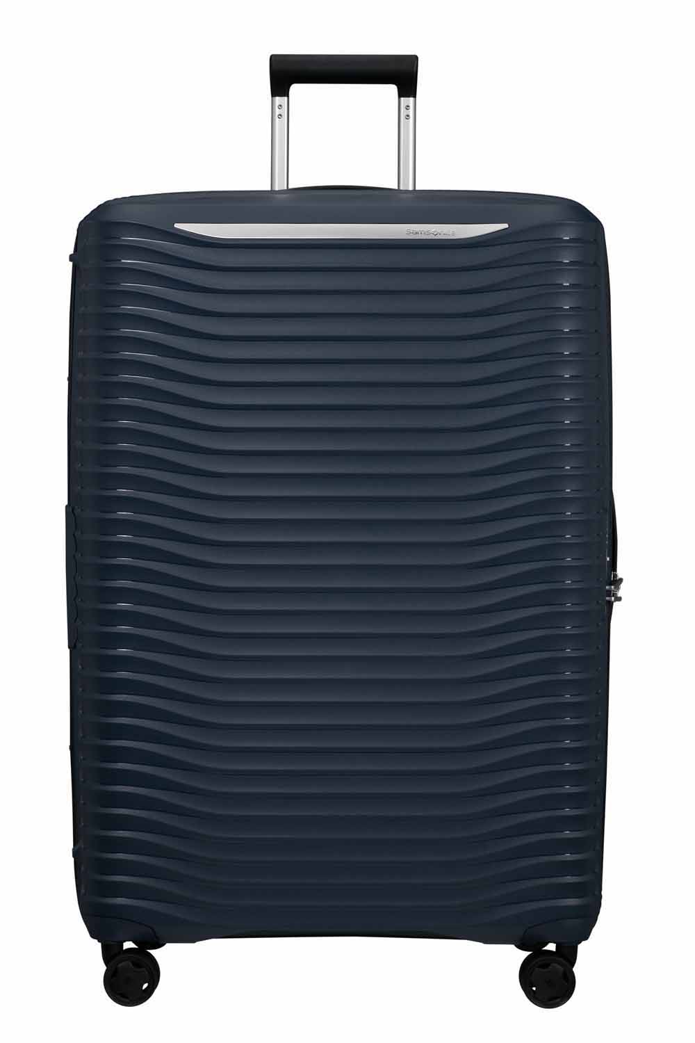 Samsonite Upscape Trolley mit 4 Rollen erweiterbar 81cm + GRATIS HOTELGUTSCHEIN Blue Nights Samsonite Upscape Trolley mit 4 Rollen erweiterbar 81cm + GRATIS HOTELGUTSCHEIN Blue Nights