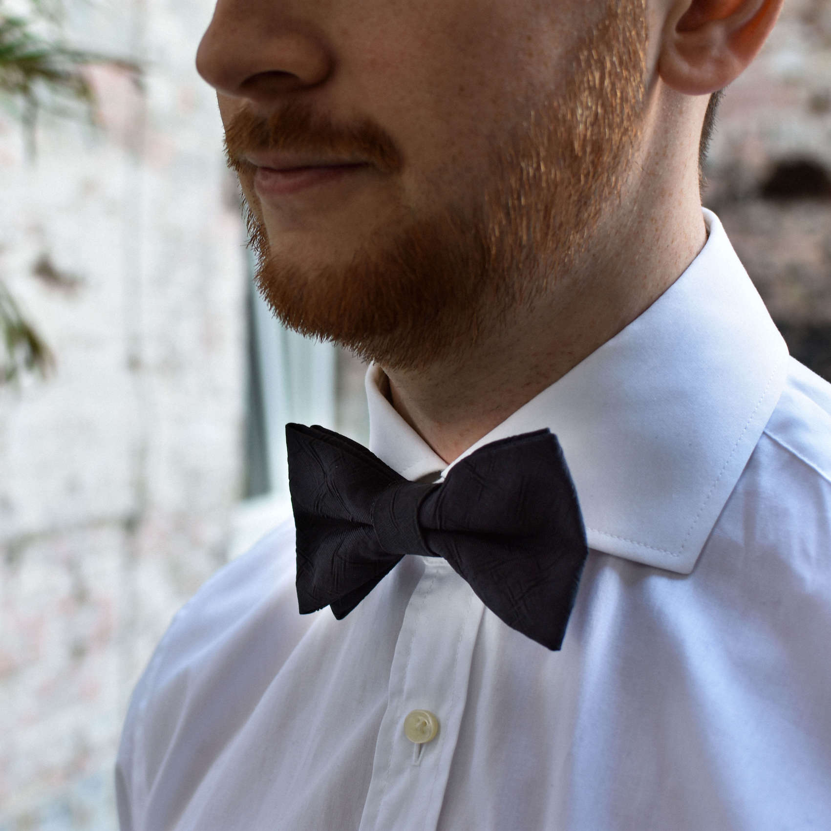 Airpaq Accessoires Fliege & Einstecktuch Schwarz